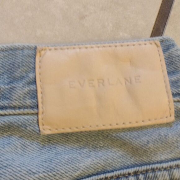 Everlane The Curvy 90s Cheeky Patchwork Straight Jean Cropped Length size 26 - Picture 9 of 13
